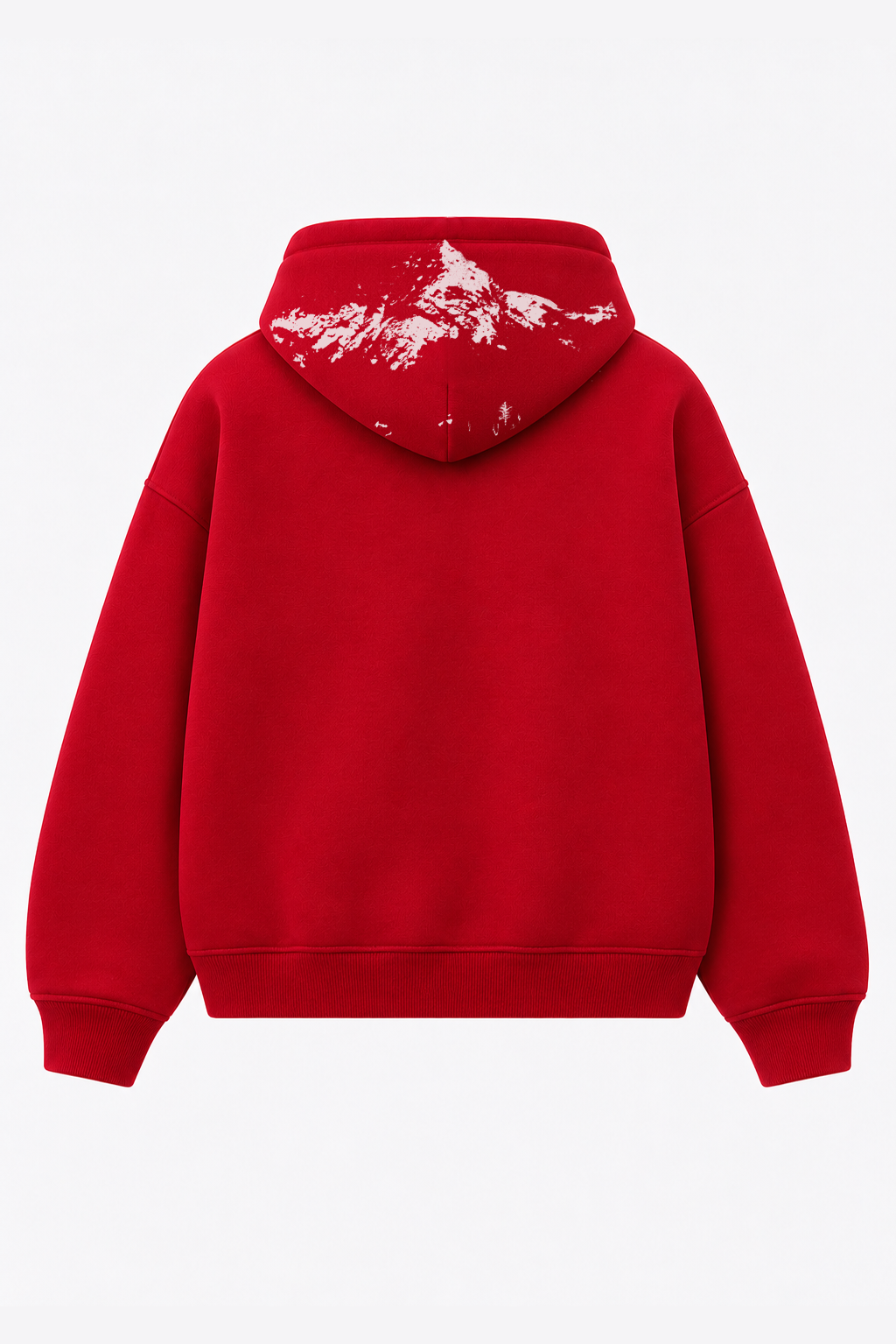 Red Alpine Sweatshirt 320g – Crop Fit - Delivery 11.2026