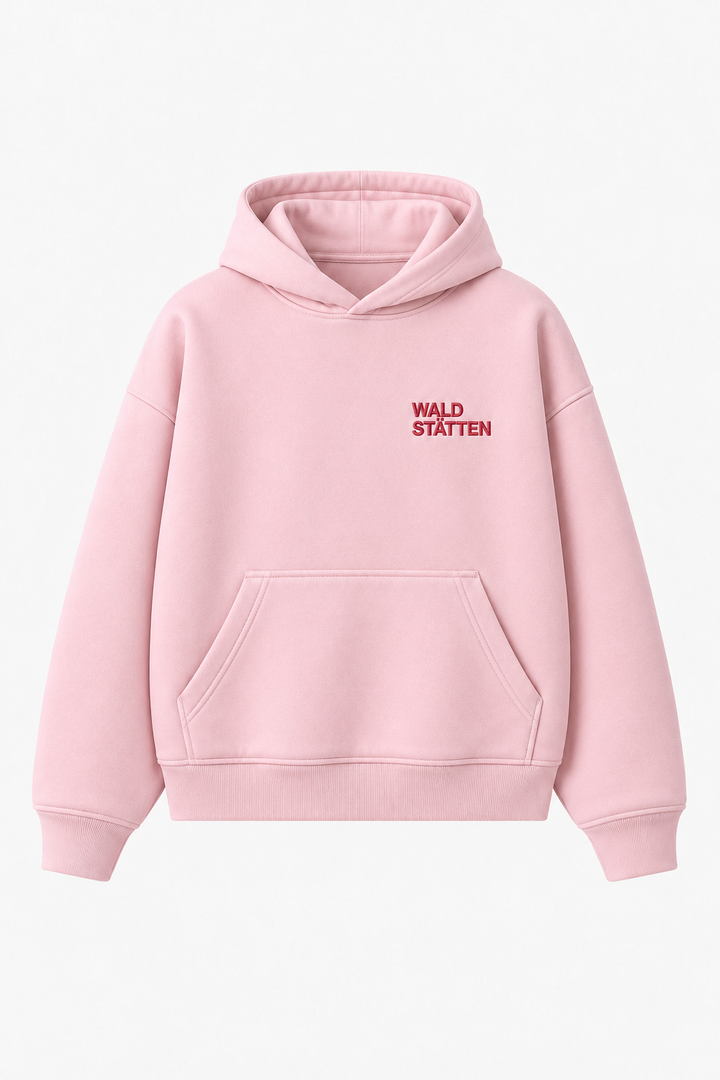 Pink Flowers Sweatshirt 320g – Crop Fit - Delivery 11.2026