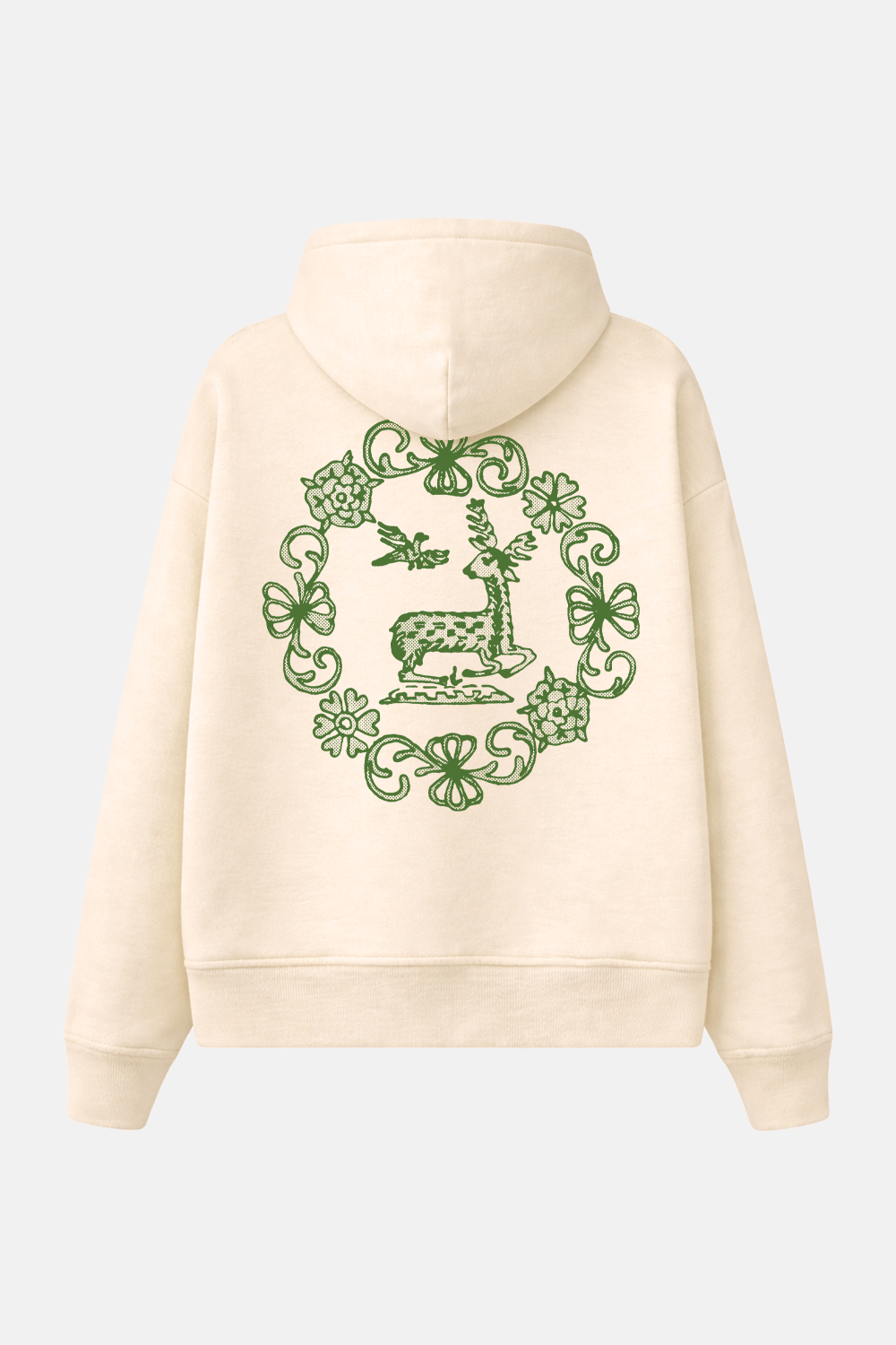 Summer Sweatshirt Cream, back