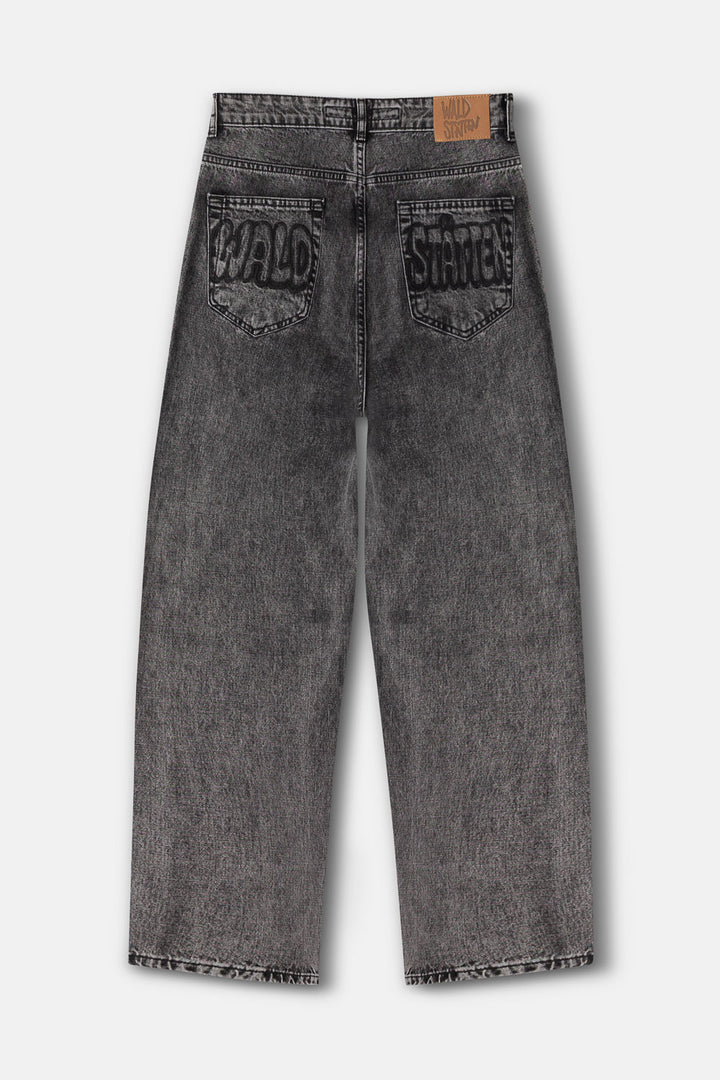 Premium Jeans MEN (Denim Grey) – Baggy Fit