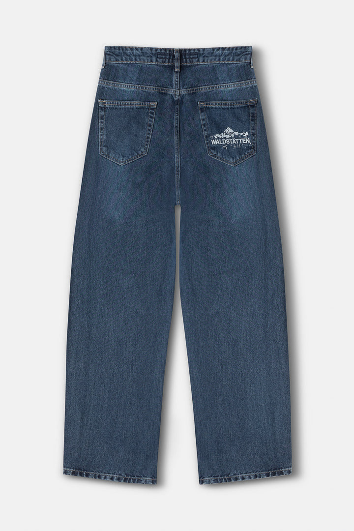 Premium Jeans MEN (Denim Blue) – Baggy Fit