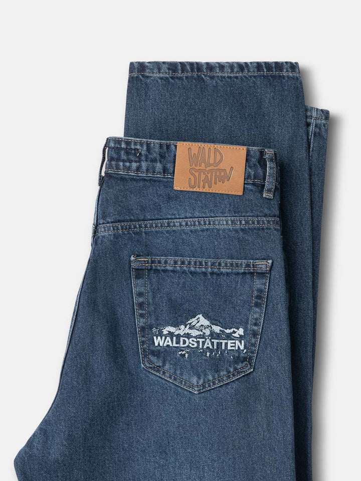 Premium Jeans MEN (Denim Blue) – Baggy Fit