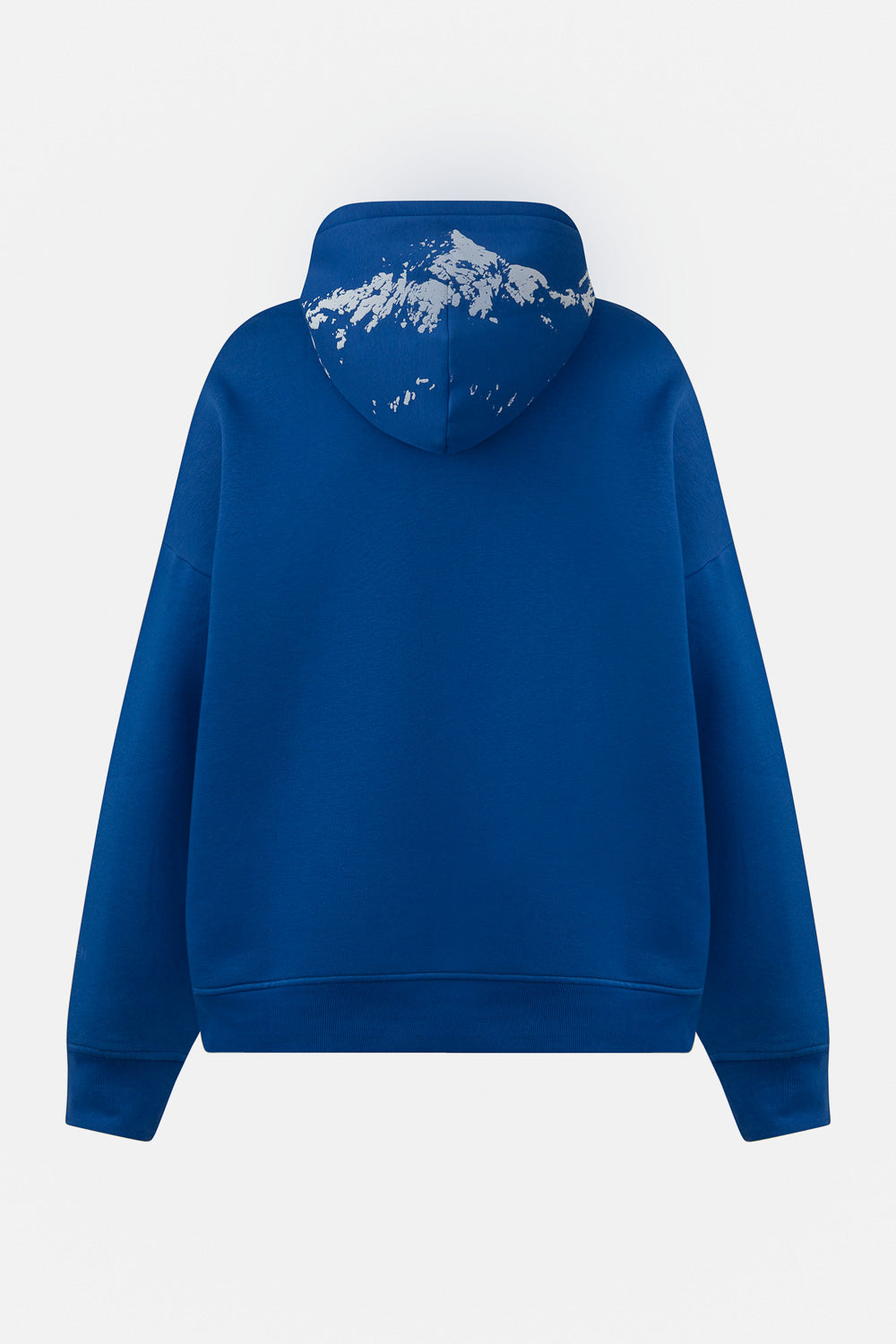 Sweatshirt ZIP Blue Elec back