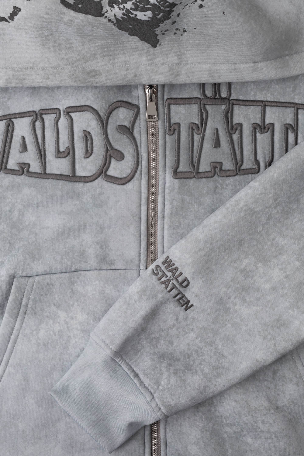 NEW 2026 Heavyweight Sweatshirt ZIP UNISEX (Paint Grey)