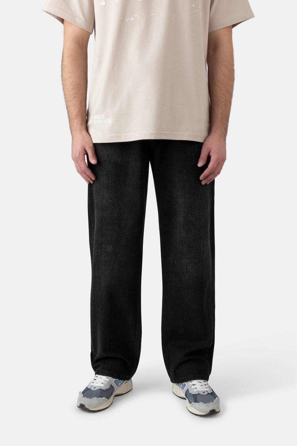 Premium Jeans UNISEX (Denim Black) – Baggy Fit