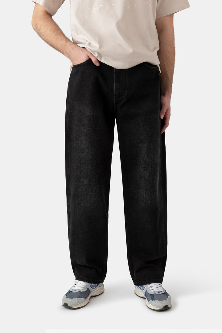 Premium Jeans UNISEX (Denim Black) – Baggy Fit