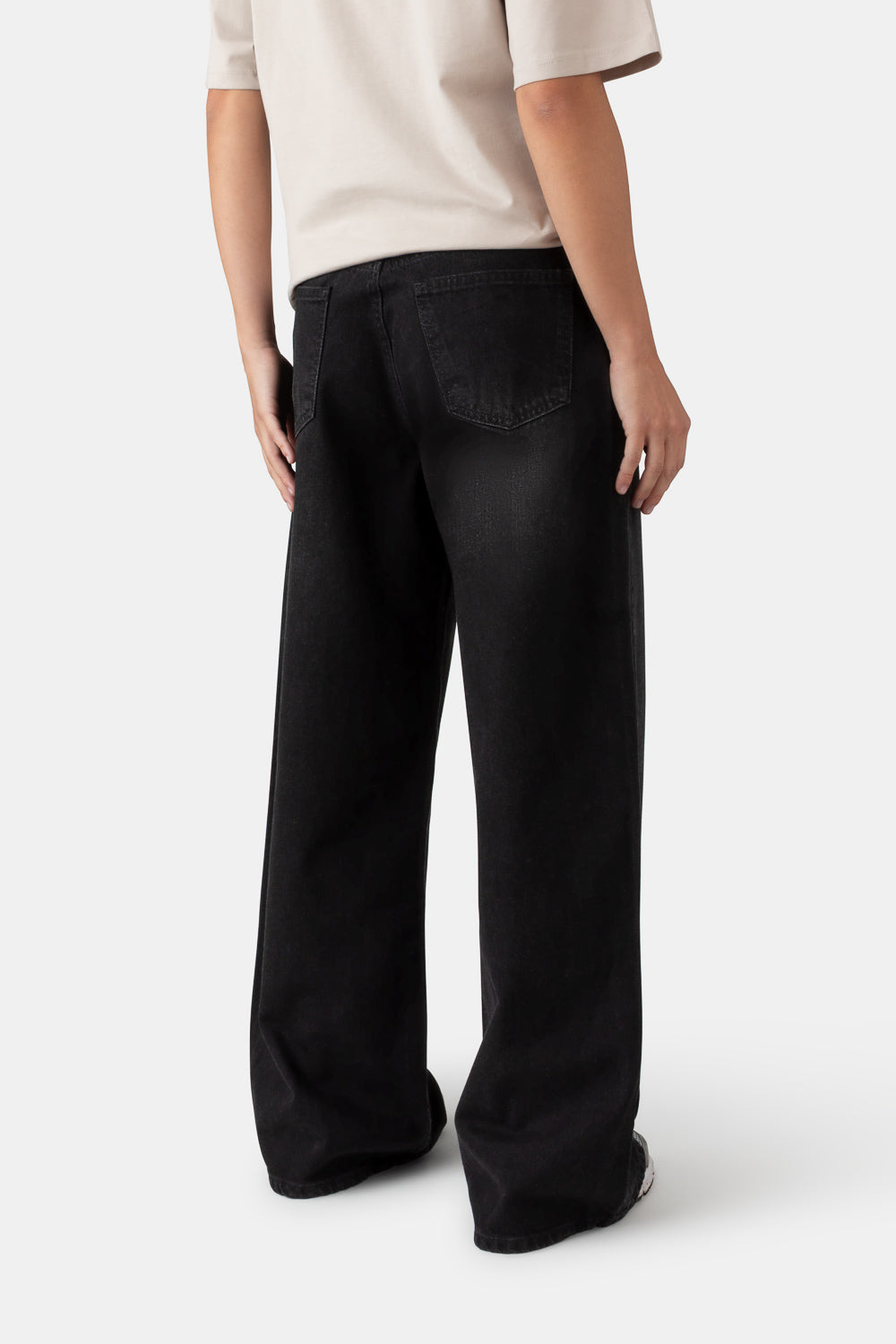 Premium Jeans WOMEN (Denim Black) – Baggy Fit