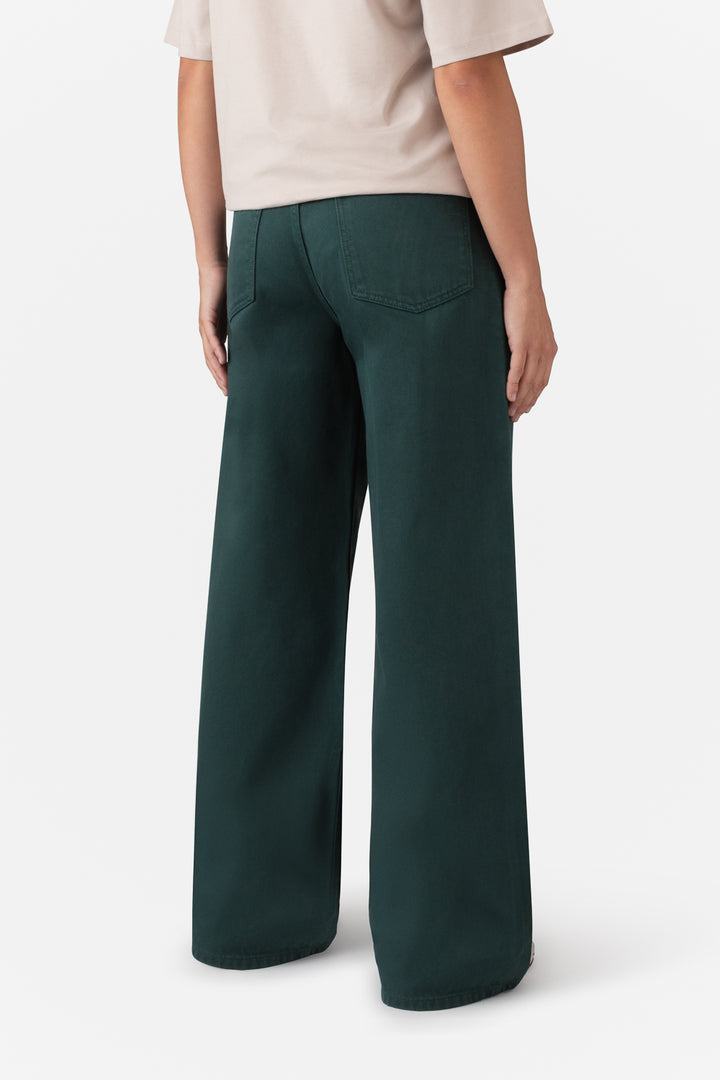 Premium Jeans WOMEN (Green Forest) – Baggy Fit