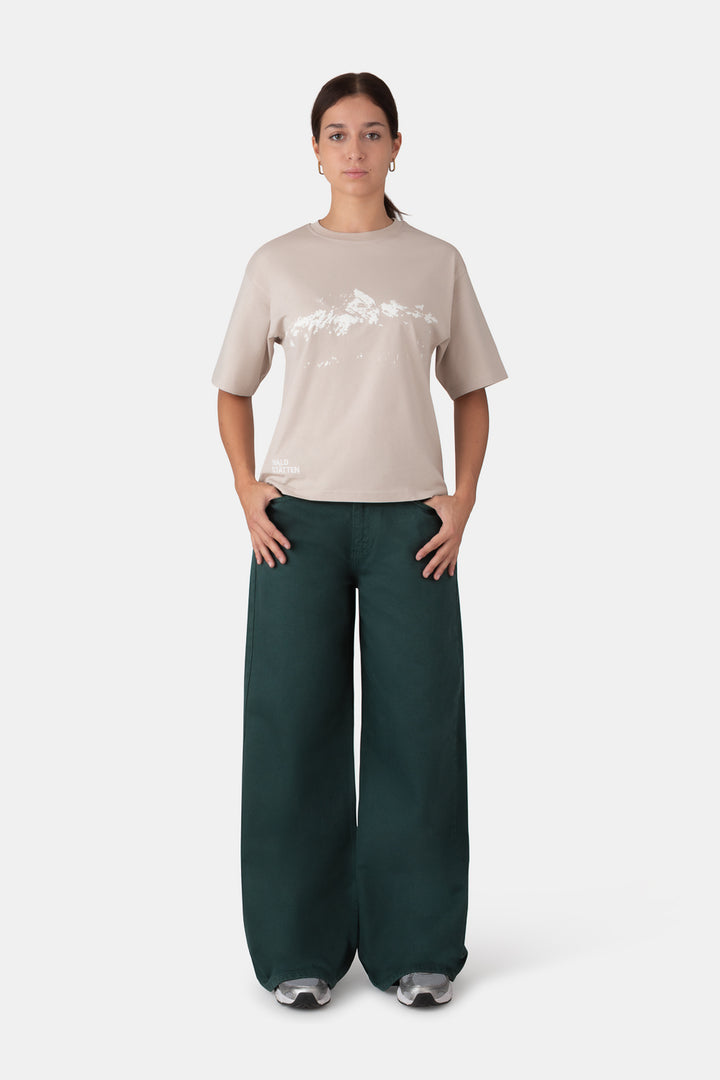 Premium Jeans WOMEN (Green Forest) – Baggy Fit