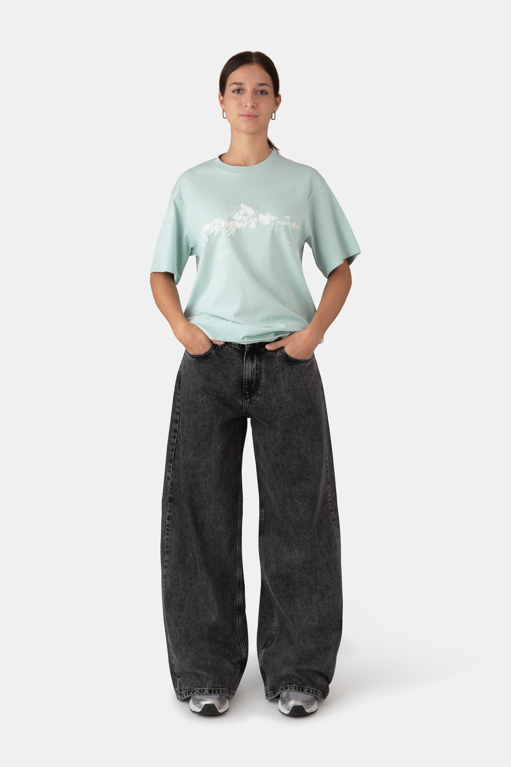 Premium Jeans WOMEN (Denim Grey) – Baggy Fit