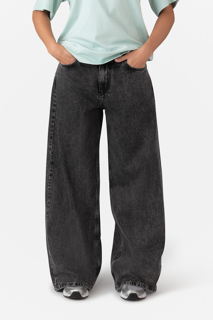 Premium Jeans WOMEN (Denim Grey) – Baggy Fit