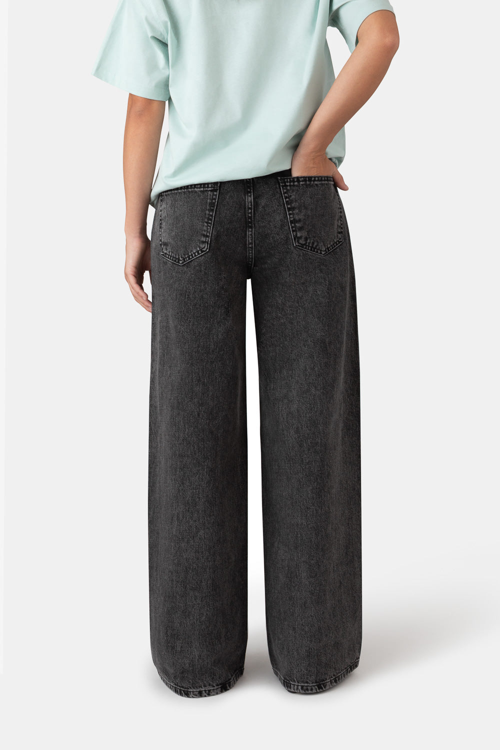 Premium Jeans WOMEN (Denim Grey) – Baggy Fit