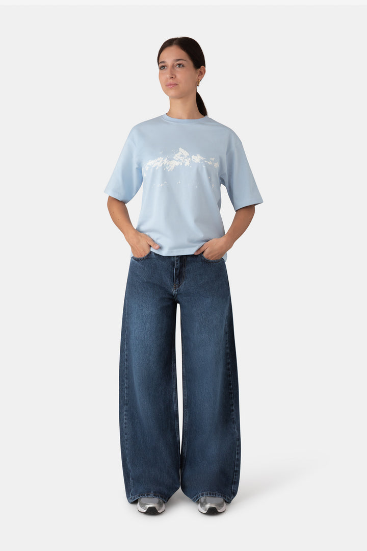 Premium Jeans WOMEN (Denim Blue) – Baggy Fit