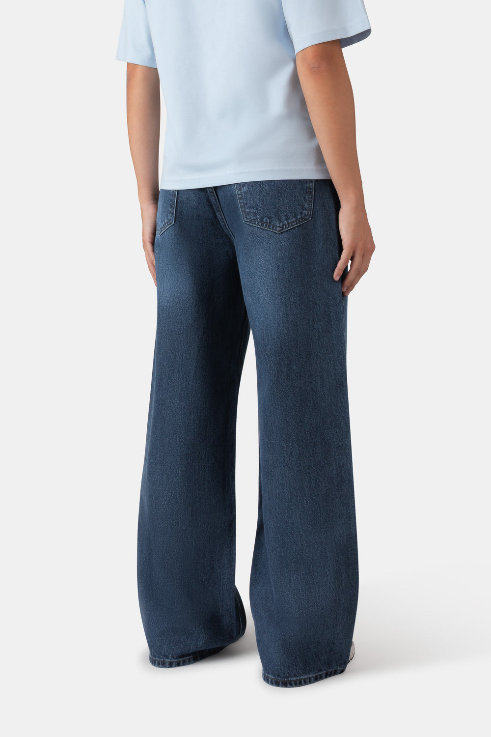 Premium Jeans WOMEN (Denim Blue) – Baggy Fit