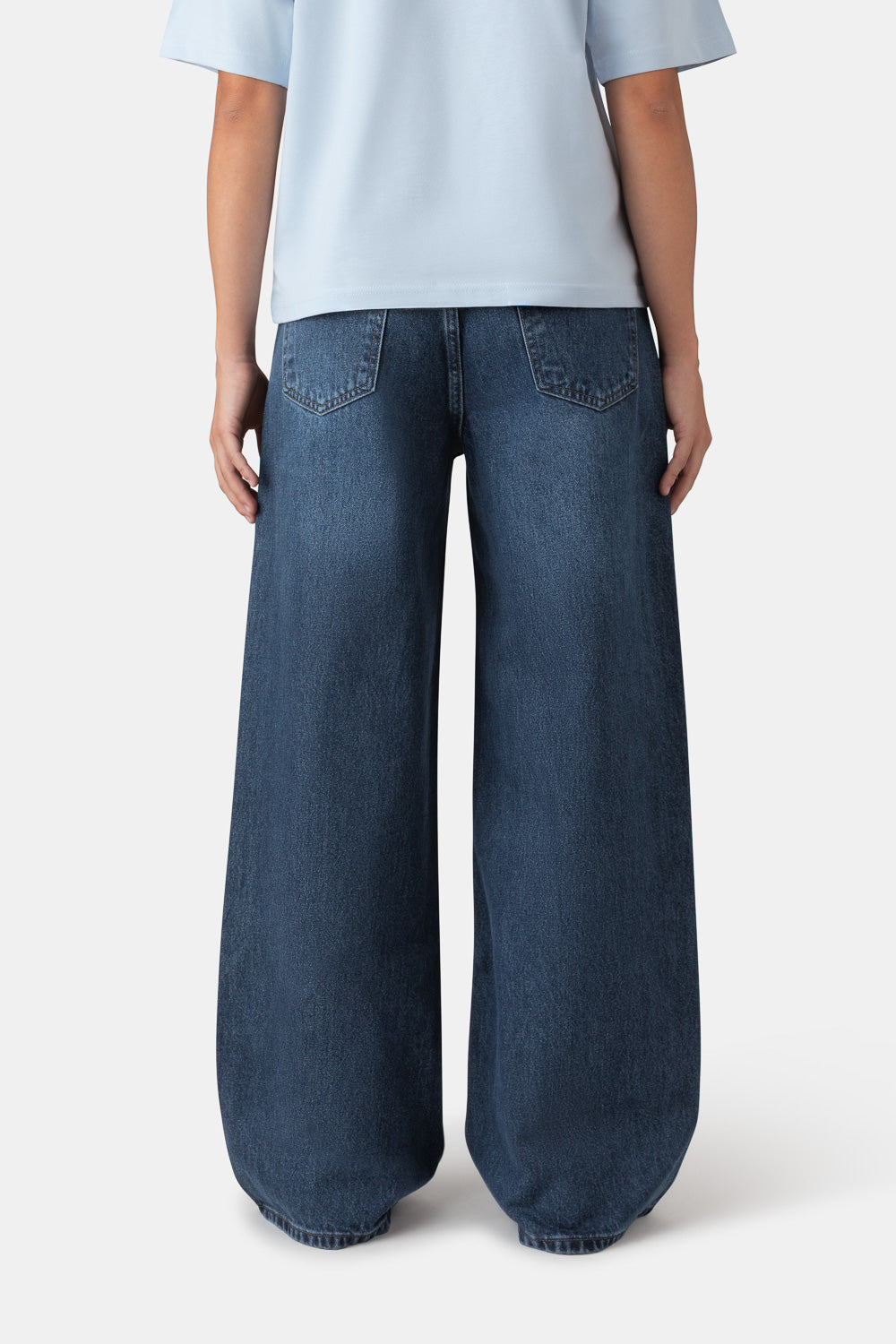 Premium Jeans WOMEN (Denim Blue) – Baggy Fit