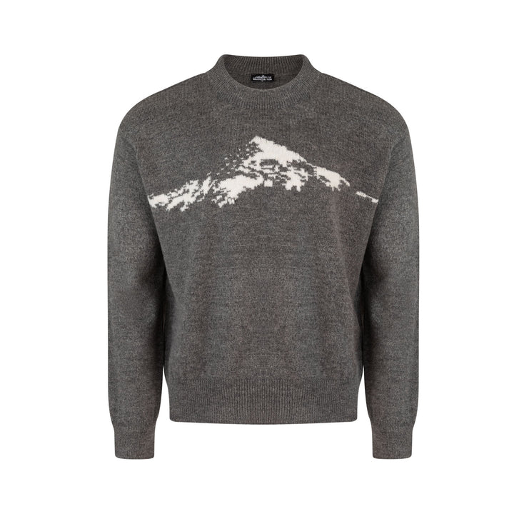 Fluffy Knit Mountain UNISEXE (Gris)