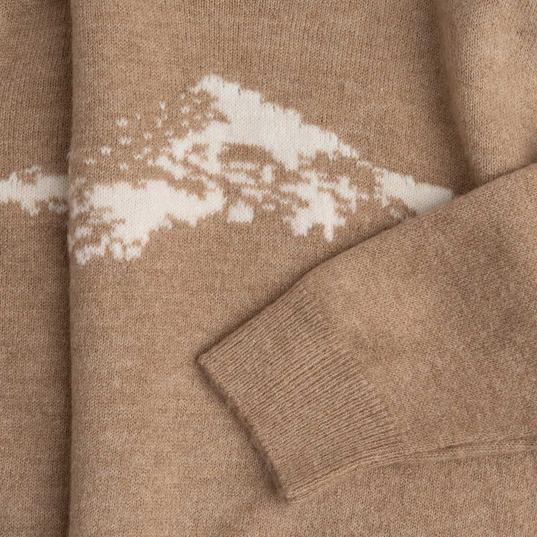 Fluffy Knit Mountain UNISEX (Beige)