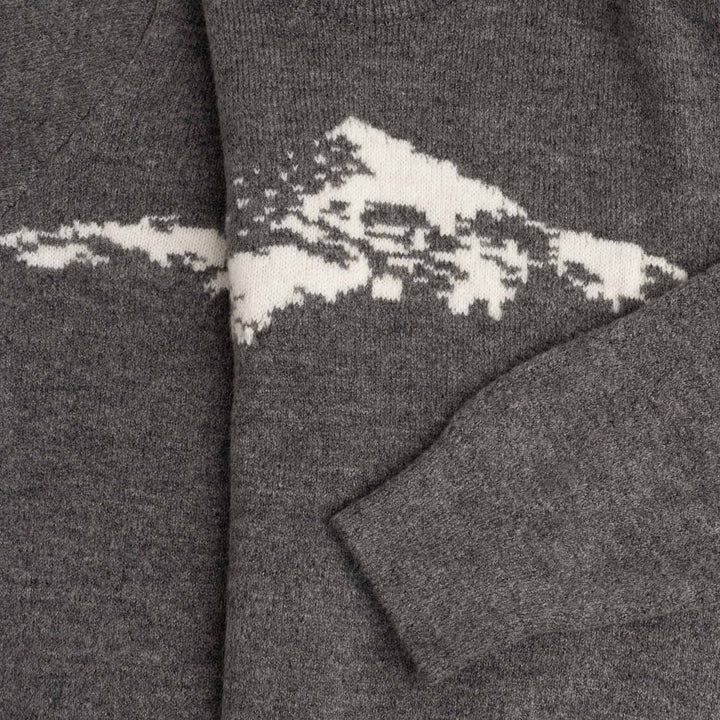 Fluffy Knit Mountain UNISEXE (Gris)