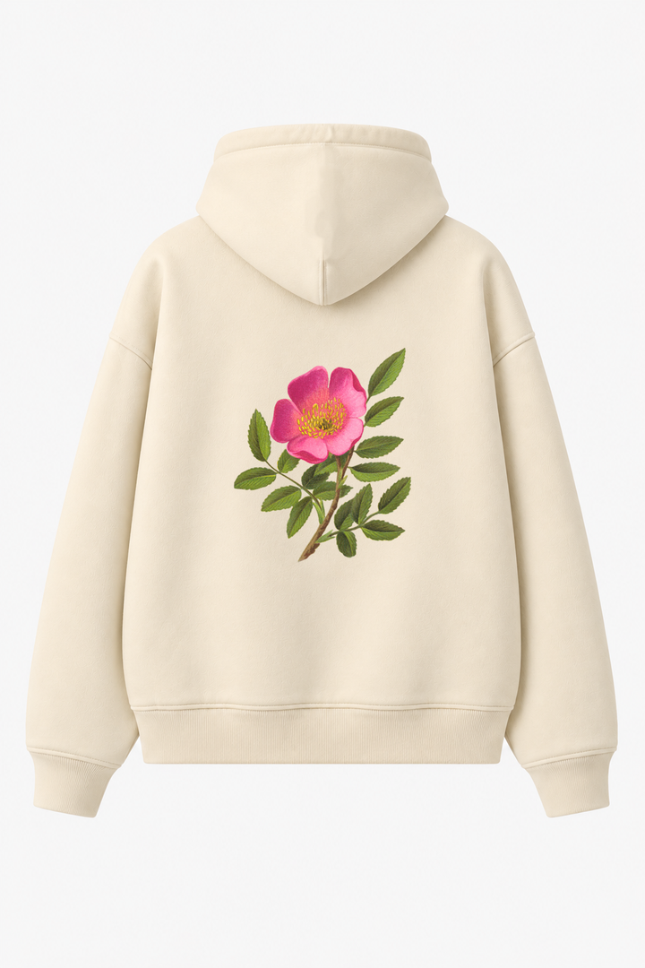 Cream Flowers Sweatshirt 320g (UNISEX) - Delivery 11.2026