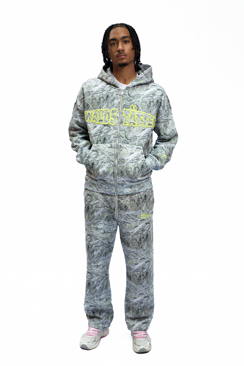 NEW 2026 Heavyweight Pants UNISEX (Camo River) - Oversize Fit