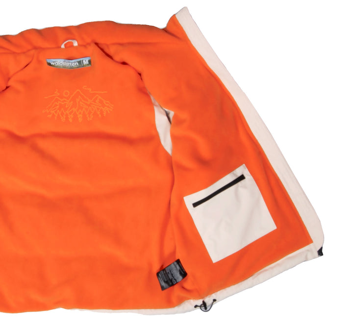 Polar Vest UNISEX (Cream/Orange)